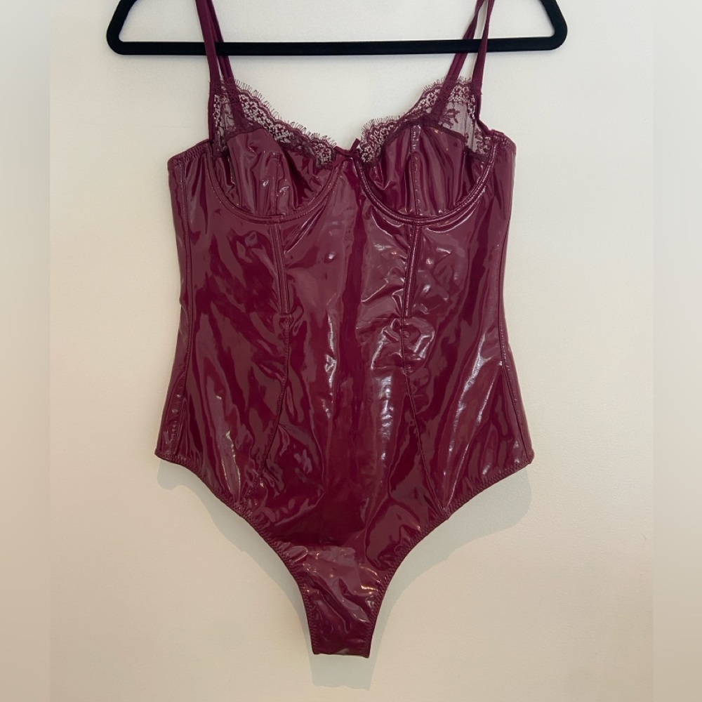Fleur du Mal leather bodysuit